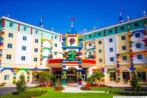 Thế giới trò chơi xếp hình trong khách sạn Mỹ