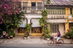 Thị trấn Kampot yên bình ở Campuchia