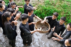 Thử thách cùng trò chơi dân gian khi du lịch Vĩnh Long
