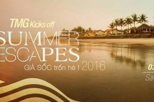 TMG triển khai chương trình khuyến mãi lớn nhất năm 2016: &#8216;Summer Escapes&#8217;