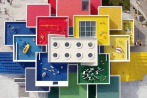 Tòa nhà Lego khổng lồ ở Đan Mạch