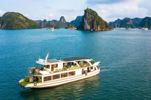 Tour Hạ Long 1 ngày: Nghỉ dưỡng hạng sang trên du thuyền Hana Premium Cruise