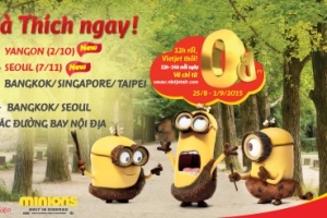 Vietjet tung 400.000 vé máy bay 0 đồng chỉ trong 8 ngày