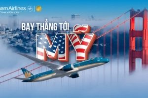 Vietnam Airlines chính thức khai thác đường bay thẳng thường lệ Việt Nam - Mỹ 