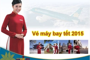 Vietnam Airlines mở bán vé máy bay Tết Ất Mùi 2015 trong đêm 30/9