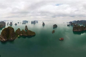 Vịnh Hạ Long được giới thiệu trong bộ ảnh Panorama về những danh thắng nổi tiếng