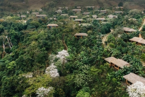 Xuất hiện khu nghỉ dưỡng Avana Retreat Mai Châu giữa sườn núi view đẹp xuất sắc