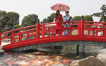 Công Viên Cá Koi Rin Rin Park - Vườn Nhật Bản