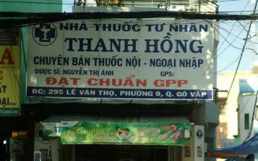 Nhà Thuốc Tây Thanh Hồng - Lê Văn Thọ