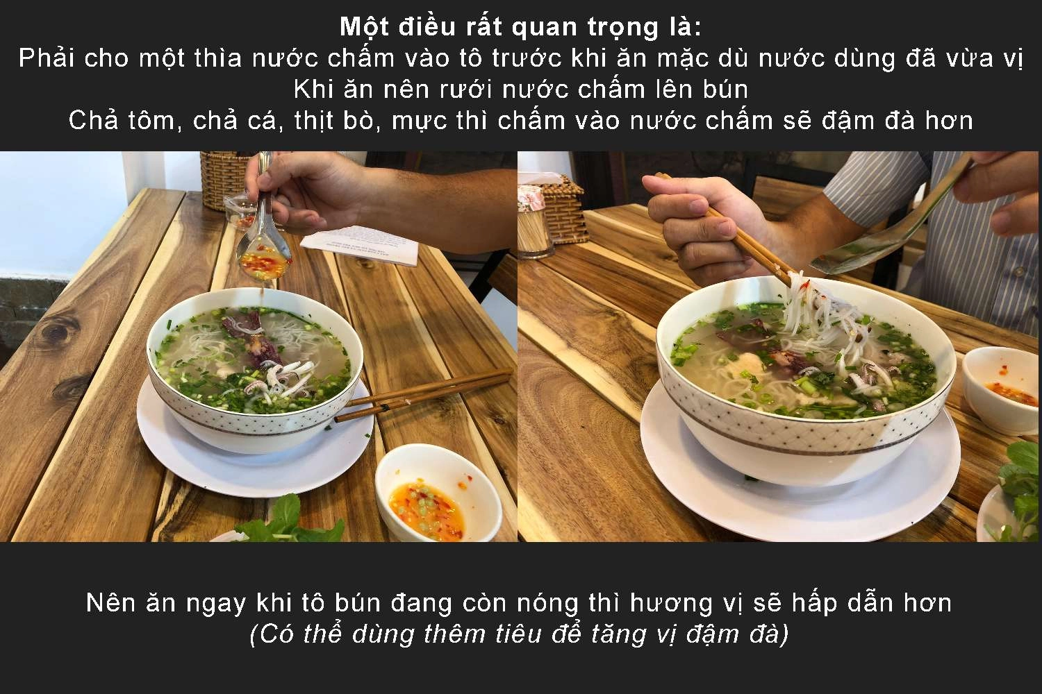 Thực đơn- Bún quậy Phú Quốc Tứ Anh