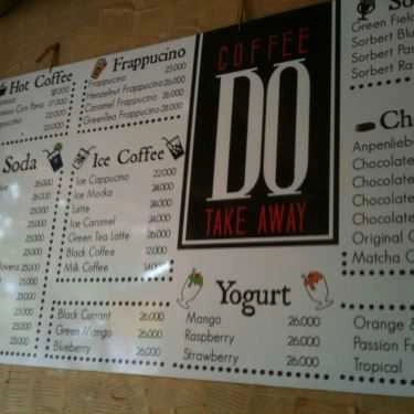 Thực đơn- DO Coffee