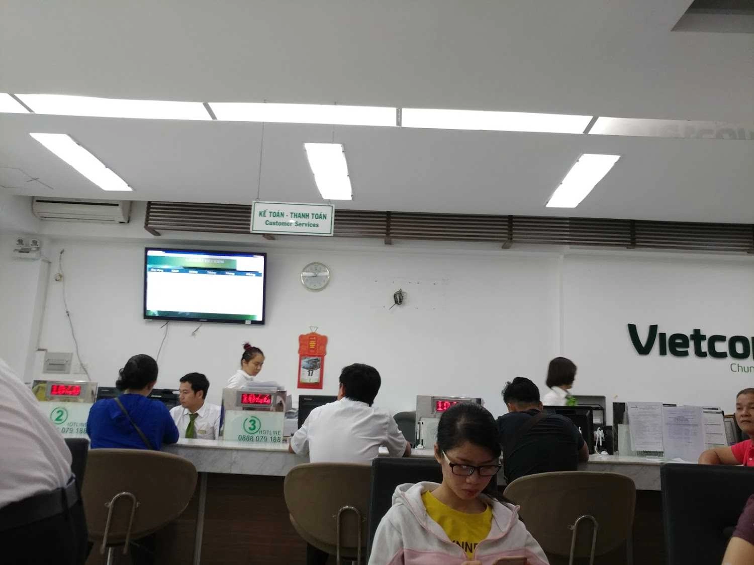 Không gian- ATM Vietcombank (VCB) Thủ Thiêm PGD An Phú