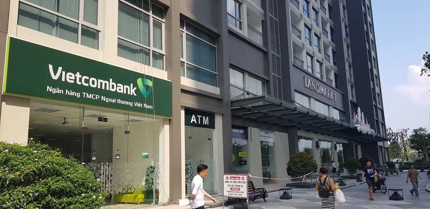 Không gian- Phòng giao dịch (PGD) Vietcombank Vinhomes Central Park
