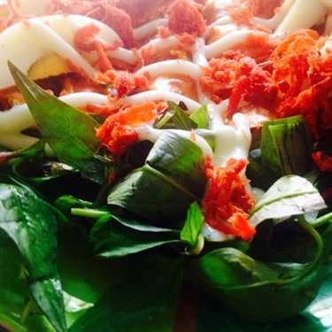 Món ăn- Ăn vặt Bánh Tráng Trộn Cuốn - Đặng Văn Ngữ