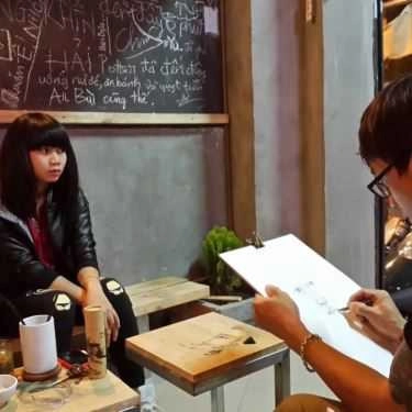 Không gian- [a]é Cafe - Hoàng Hoa Thám