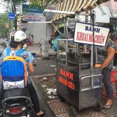 Món ăn- Ăn vặt Bánh Khoai Mỡ Chiên - Đinh Tiên Hoàng