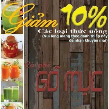 Tổng hợp- Gỗ Mục Coffee