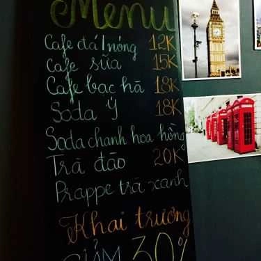 Thực đơn- 132 Coffee