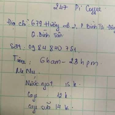 Tổng hợp- 247 Pi Coffee