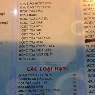 Thực đơn- Ăn vặt 3 Béo - Trà Sữa Túi Lọc