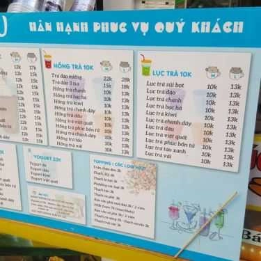 Thực đơn- Ăn vặt 3 Tía - Trà Sữa Túi Lọc