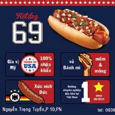 Tổng hợp- Ăn vặt 69 Hotdog - Hotdog Kiểu Mỹ - Nguyễn Trọng Tuyển