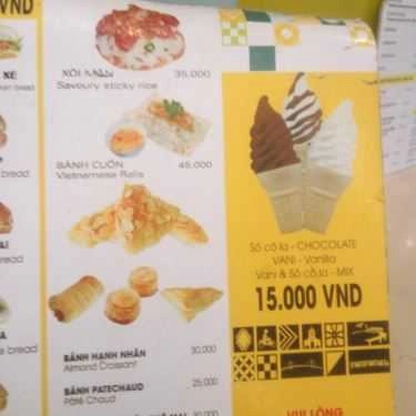 Thực đơn- 84 Cafe - Khu Quốc Nội Sân Bay Tân Sơn Nhất