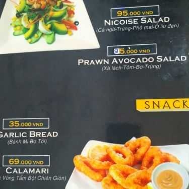 Thực đơn- 8IELTS Cafe