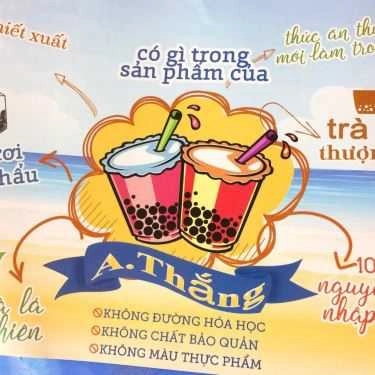Thực đơn- Cafe A. Thắng - Trà Sữa Nhà Làm