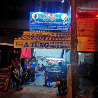 Không gian- Ăn vặt A Tùng - Bánh Mì Bò Nướng Bơ Cambodia - Lê Hồng Phong