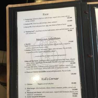 Thực đơn- Agnes Cafe - Thảo Điền