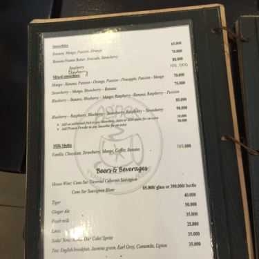 Thực đơn- Agnes Cafe - Thảo Điền