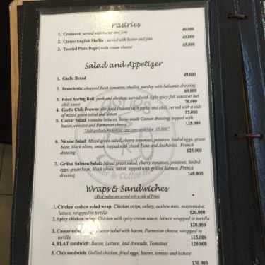 Thực đơn- Agnes Cafe - Thảo Điền