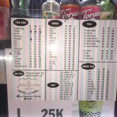 Thực đơn- Cafe Alaska Milk Tea & Drink