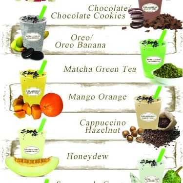 Thực đơn- Cafe Sinh Tố Ifresh
