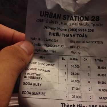 Tổng hợp- Urban Station Coffee Takeaway - Lê Văn Sỹ