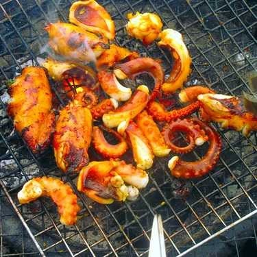 Món ăn- Quán Nhậu Vũng Tàu Quán - Bạch Tuộc Nướng