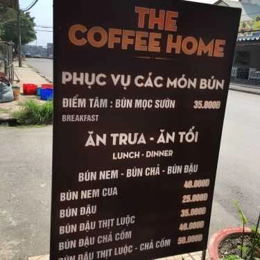 Thực đơn- The Coffee Home