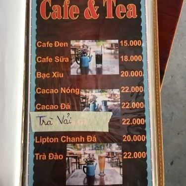 Thực đơn- Góc Phố Coffee - Đường Số 1