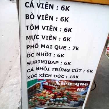 Thực đơn- Trà Sữa & Ăn Vặt - Bình Quới