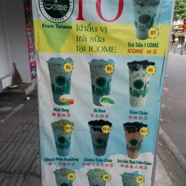 Thực đơn- Cafe I Come - Trà Sữa Đài Loan
