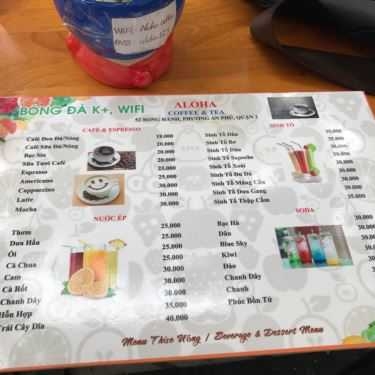 Tổng hợp- Aloha Coffee & Tea