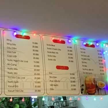 Thực đơn- Alo Coffee - Đường Số 6E