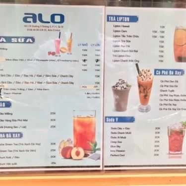Tổng hợp- Cafe ALO - Trà Sữa Thạch Nhà Làm