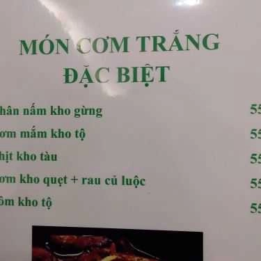 Thực đơn- Quán Ăn Diệu Tâm 2 - Ẩm Thực Chay
