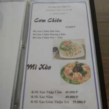 Thực đơn- Quán Ăn Ẩm Thực Chay Thiện Trí