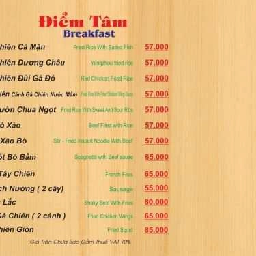 Thực đơn- Amy Coffee 06 - Phan Đăng Lưu