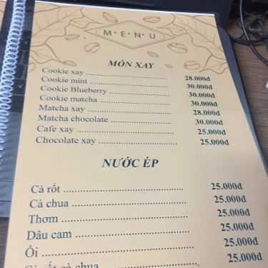 Thực đơn- An Coffee - Tân Thới Nhất 6