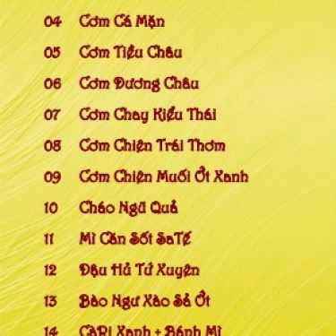 Tổng hợp- Quán Ăn An Hỷ - Thực Phẩm Chay