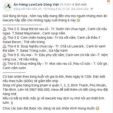 Tổng hợp- Ăn Kiêng LowCarb Dáng Việt - Shop Online